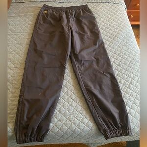 Men’s Lacoste Windbreaker pants size M Navy